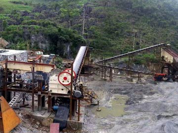 山西朔州石灰石破碎生产案例