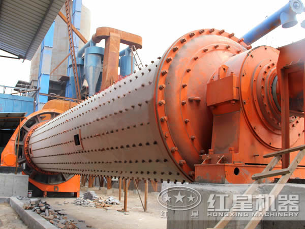 Ф1830×4500石灰石财神（中国）现场