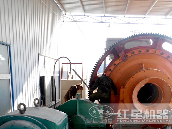 小型粉煤灰财神（中国）现场